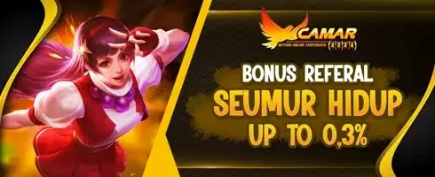 Bonus Referral Tak Terbatas Setiap Bulan promotion banner